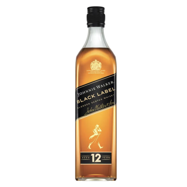 Whisky «Johnnie Walker Black Label» 12 Years Old Gift Box, 0.7